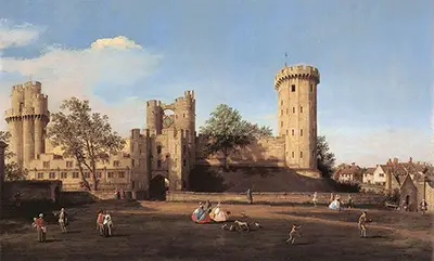 Warwick Castle the East Front Canaletto